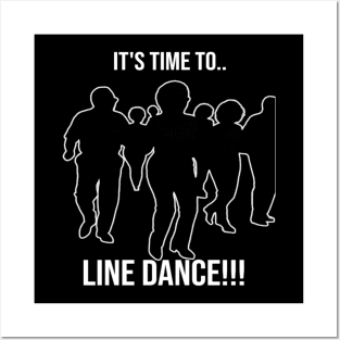 It's Time to Line Dance - PanfurWare LLC Posters and Art